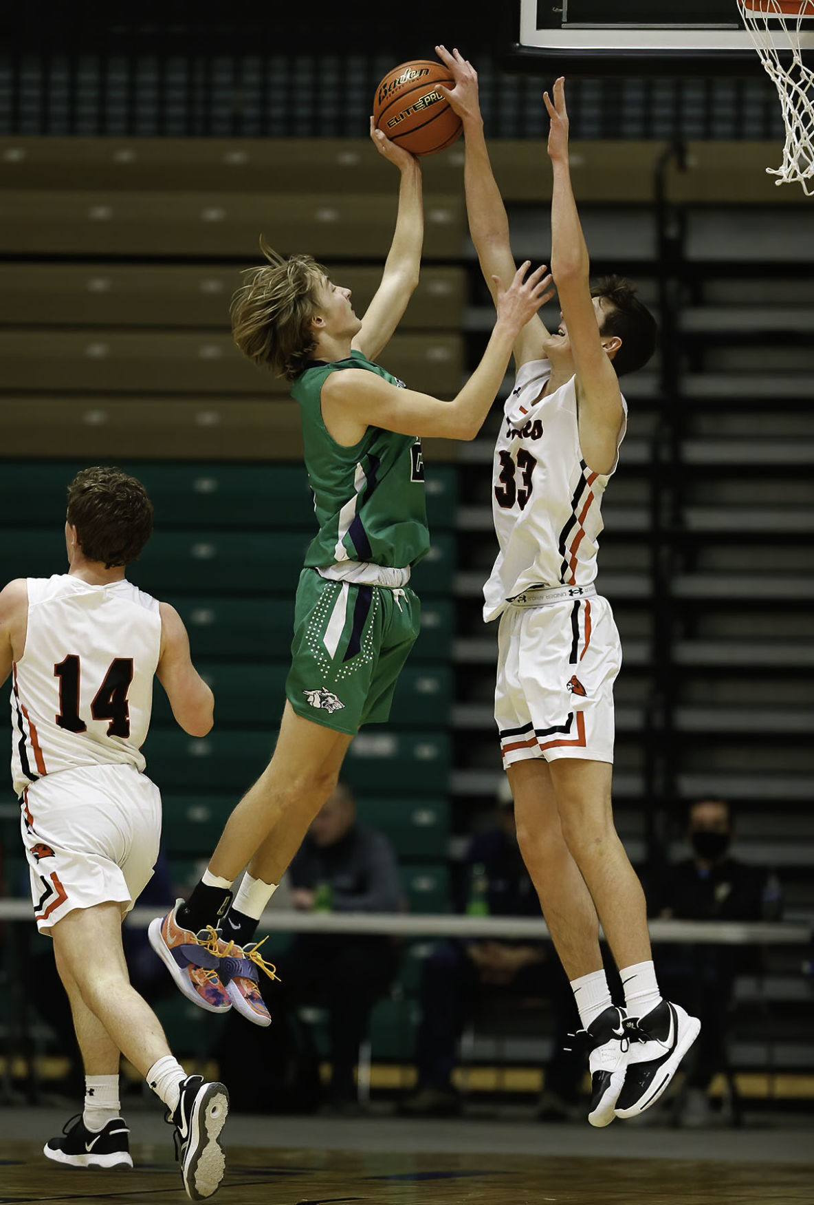 Class AA boys Bozeman's Jackson Basye